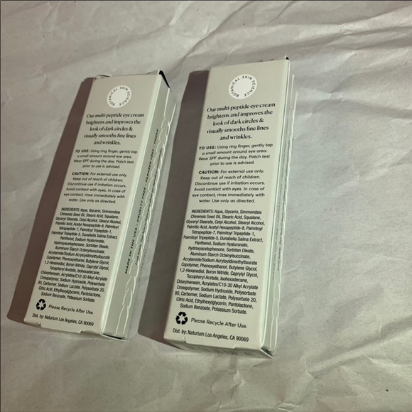 2 x Naturium eye cream - Picture 2 of 2